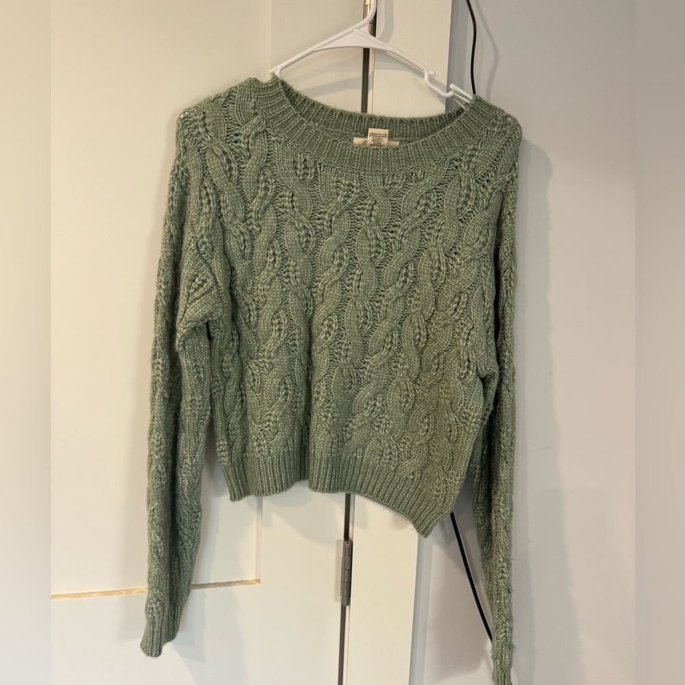 Green sweater